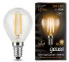 gauss 105801105 Лампа Filament на 5Вт Е14 шар 2700К-420Лм