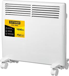STEHER Е серия 1 кВт, электрический конвектор (SCE-1000)